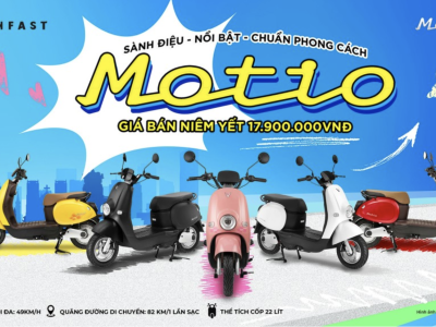 Tại sao nên mua xe máy điện Vinfast Motio cho học sinh